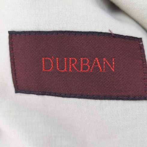 ダーバン DURBAN D'URBAN リネンサファリジャケット メンズ LL