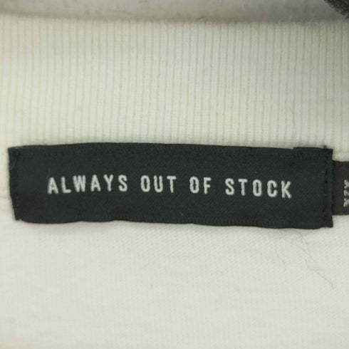 ALWAYS OUT OF STOK 胸元プリント L/S Tシャツ メンズ JPN:XL