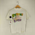 1993 1994 90s 袖裾シングル 両面キャラクタープリントクルーネックTシャツ メンズ
