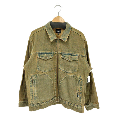 ハフ HUF OD DENIM ZIP JACKET メンズ import:M
