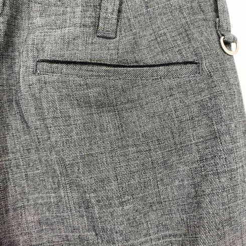 ユニフォームエクスペリメント uniform experiment SHARKSKIN SIDE POCKET TAPERED PANTS メンズ 1