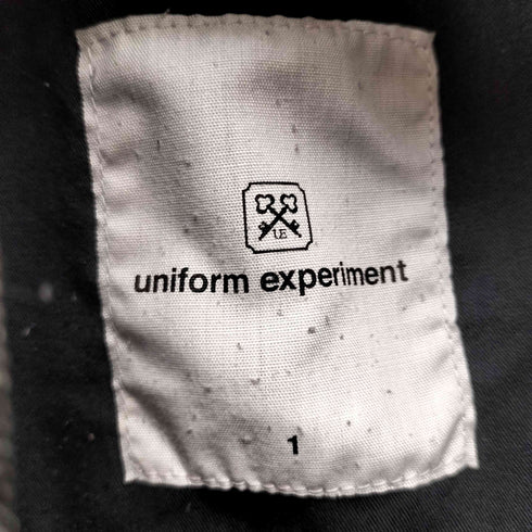 ユニフォームエクスペリメント uniform experiment SHARKSKIN SIDE POCKET TAPERED PANTS メンズ 1