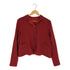 コットンハウスアヤ Cotton House Aya PICK UP オープンカラー ウール クロップド ジャケット レディース JPN:M
