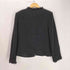 ザラ ZARA ツイード ボタンレス ノーカラー テーラードジャケット レディース import:M