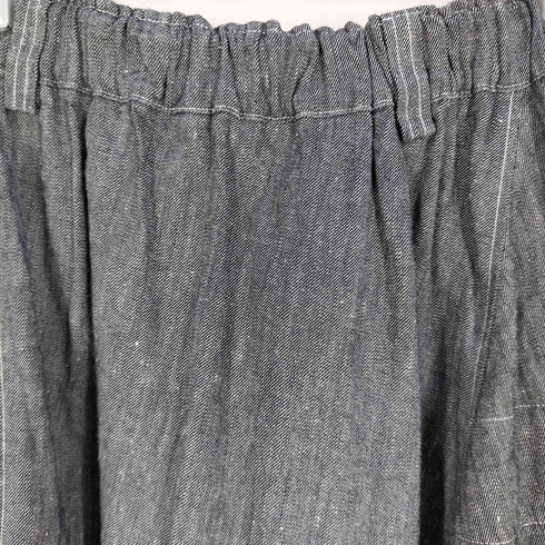 コットンハウスアヤ Cotton House Aya PICK UP 切替 スイッチング デザインポケット ワイド デニムスカート レディース JPN:M
