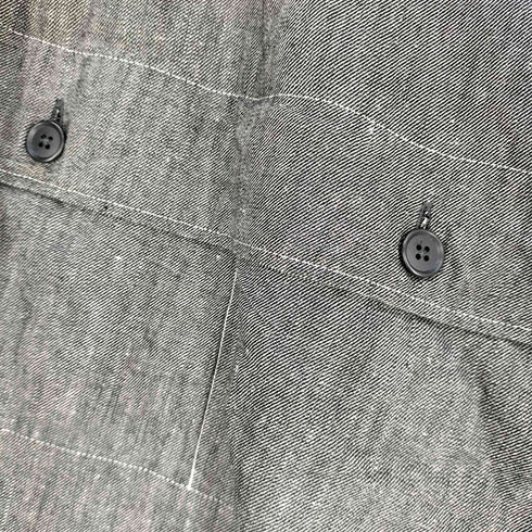 コットンハウスアヤ Cotton House Aya PICK UP 切替 スイッチング デザインポケット ワイド デニムスカート レディース JPN:M