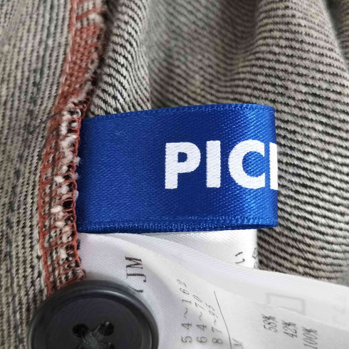 コットンハウスアヤ Cotton House Aya PICK UP 切替 スイッチング デザインポケット ワイド デニムスカート レディース JPN:M
