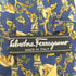 サルヴァトーレフェラガモ Salvatore Ferragamo イタリア製 総柄シルクネクタイ メンズ