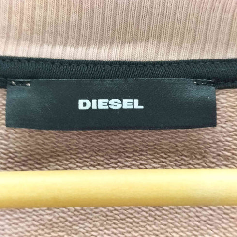 ディーゼル DIESEL サイドスリットラグランスウェットプルオーバー レディース import:S