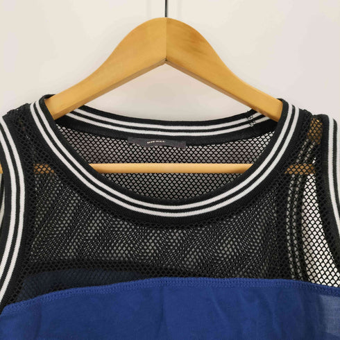 ディーゼル DIESEL 切替メッシュタンクトップ レディース import:S