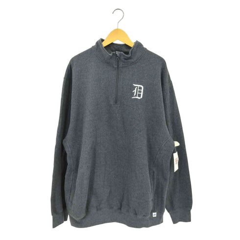 ラッセルアスレチック RUSSELL ATHLETIC フロントロゴ ハーフジップトレーナー メンズ import:XXL
