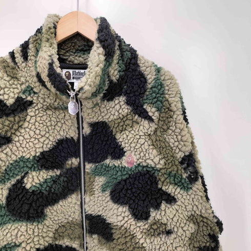 アベイシングエイプ A BATHING APE 23AW 1St Camo Metal One Point Fleece Jacket 1stカモ フリースジャケット メンズ JPN:L