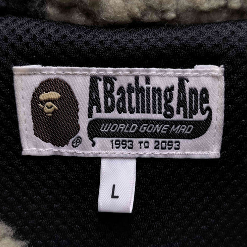 アベイシングエイプ A BATHING APE 23AW 1St Camo Metal One Point Fleece Jacket 1stカモ フリースジャケット メンズ JPN:L