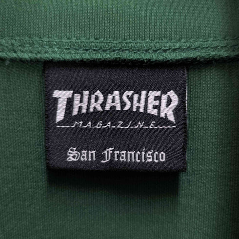 スラッシャー THRASHER 24SS ワンポイント ロゴ刺繍 ライン トラックジャケット メンズ JPN:L