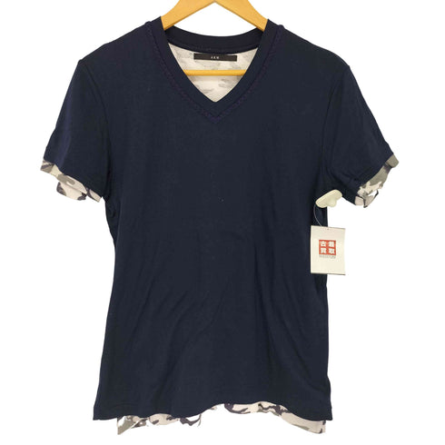 エーケイエム AKM S-S HAND STITCH V-CECK Tシャツ メンズ JPN:M
