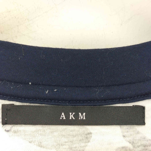 エーケイエム AKM S-S HAND STITCH V-CECK Tシャツ メンズ JPN:M