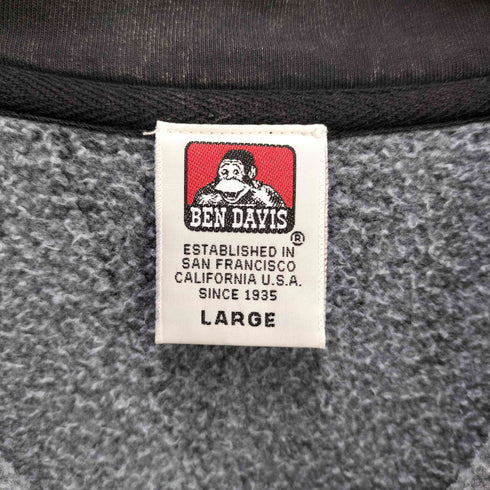 ベンデイビス BEN DAVIS CIRCLE LOGO FADED HALF ZIP メンズ JPN:L