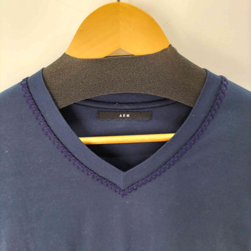 エーケイエム AKM レイヤード V-CECK Tシャツ メンズ JPN:XL