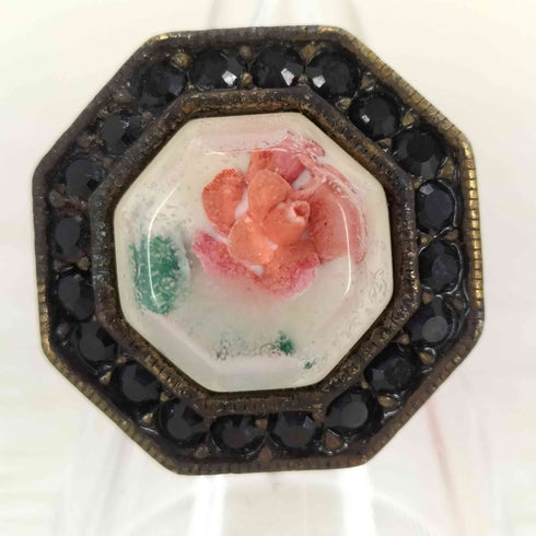 アナスイ ANNA SUI ストーン装飾リング レディース 10号