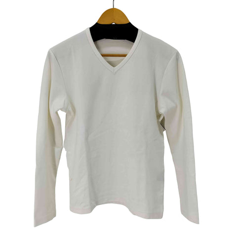 エーケイエム AKM BIO SMOOTH S/S HAND STITCH V-NECK Tシャツ メンズ JPN:L