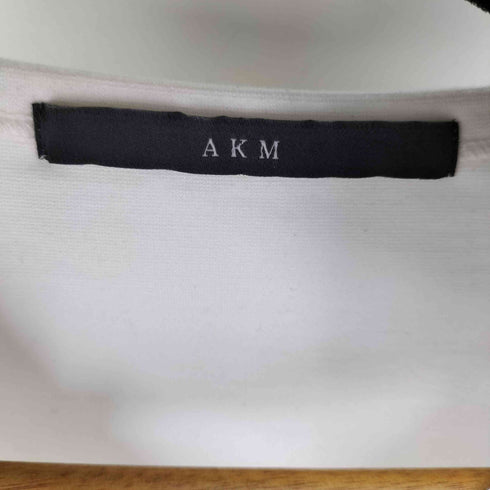 エーケイエム AKM BIO SMOOTH S/S HAND STITCH V-NECK Tシャツ メンズ JPN:L
