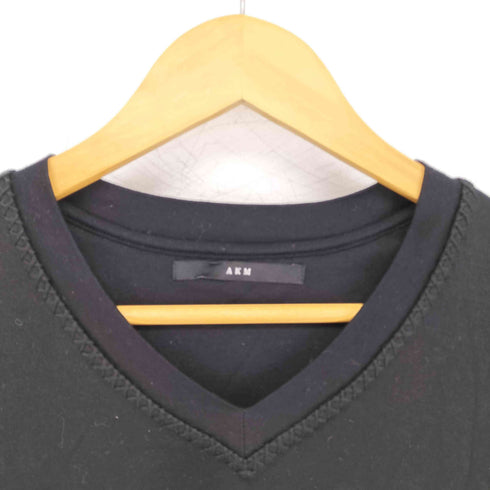 エーケイエム AKM S-S HAND STITCH V-CECK Tシャツ メンズ JPN:M