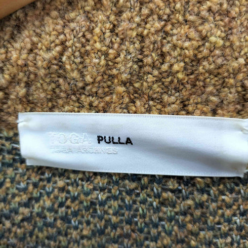 トーガプルラ TOGA PULLA Rug jacquard knit pullover ラグジャガードニットプルオーバー レディース 36