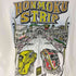 MOONEYES x FLAT4 HONMOKU STRIP T-shirt 本牧 ストリップ Tシャツ メンズ import:L