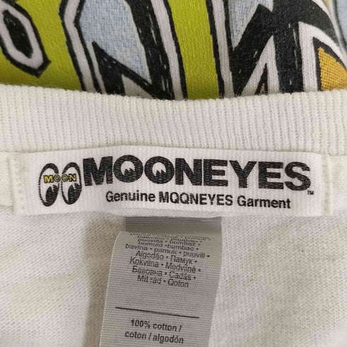 MOONEYES x FLAT4 HONMOKU STRIP T-shirt 本牧 ストリップ Tシャツ メンズ import:L