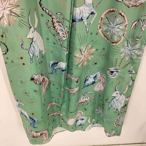 ザラ ZARA リミテッドエディション ホロスコープ 星座柄 ワンピース レディース import:M
