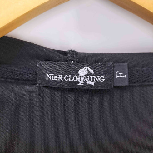 ニーアクロージング NIER CLOTHING 着物 キモノ スリーブ 袖 グラフィック プリント ストレッチ ジップ パーカー サブカル レディース FREE