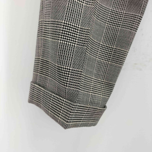 ケンゾーパリス KENZO PARIS 90s-00s 2タック チェック柄 ウールスラックス メンズ JPN:2