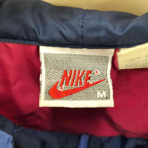 ナイキ NIKE 90S 銀タグ ナイロンアノラックパーカー クレイジーパターン レディース JPN:M