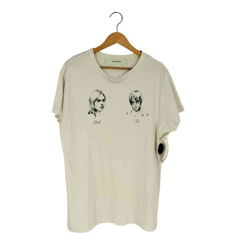 オフホワイト OFF-WHITE THE END Death and jIll T-shirt メンズ import:S