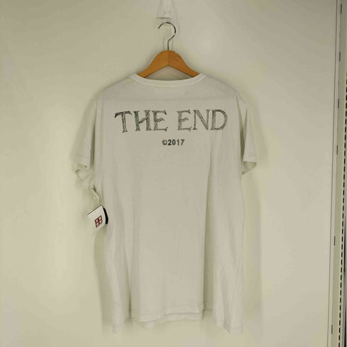 オフホワイト OFF-WHITE THE END Death and jIll T-shirt メンズ import:S
