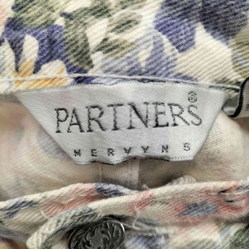 PARTINERS MADE IN USA ボタニカル柄ハーフパンツ レディース 12