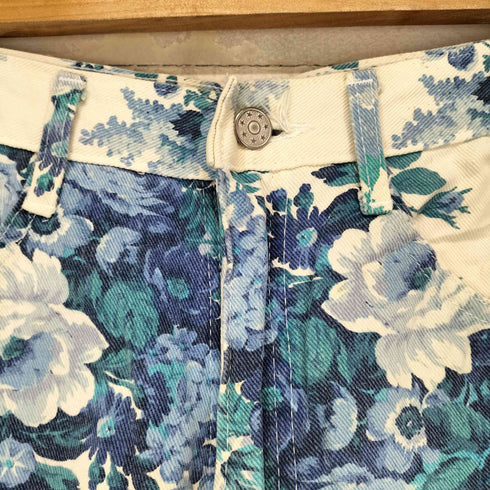 PARTINERS MADE IN USA ボタニカル柄ハーフパンツ レディース 10