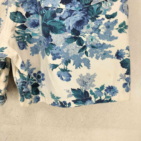 PARTINERS MADE IN USA ボタニカル柄ハーフパンツ レディース 10