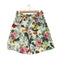 PATTY MADE IN USA ボタニカル柄ハーフパンツ レディース L