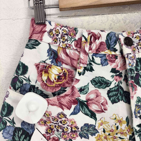 INDEX MADE IN USA ボタニカル柄ハーフパンツ レディース