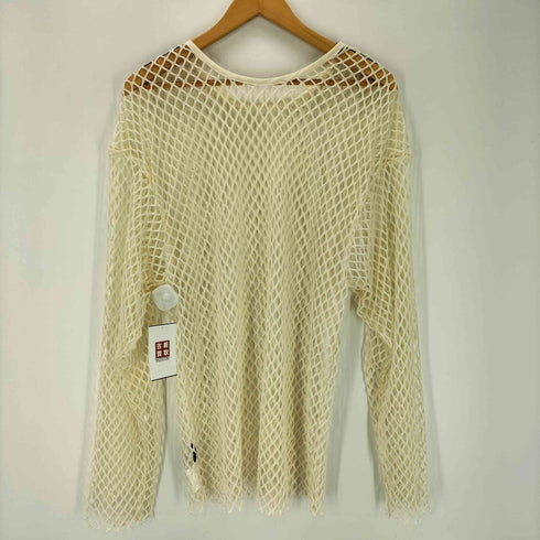 メゾンスペシャル MAISON SPECIAL ビッグメッシュトップス レディース FREE