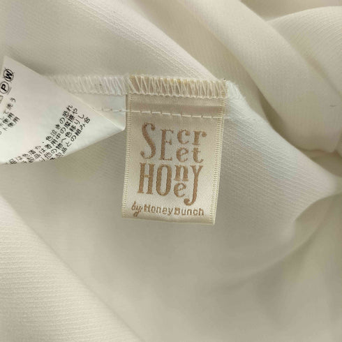 シークレットハニーバイハニーバンチ Secret Honey by Honey Bunch チェックリボンフリルブラウス レディース 2