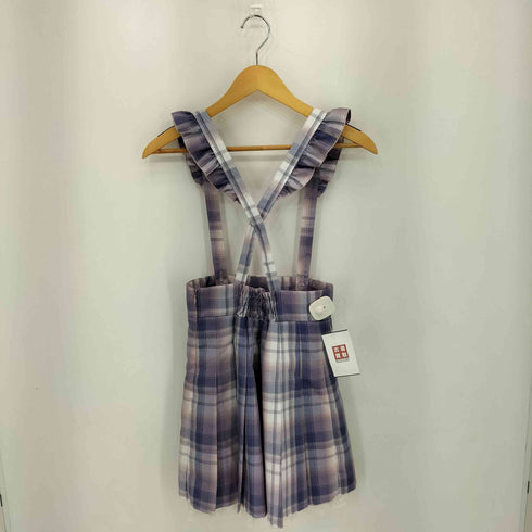 シークレットハニーバイハニーバンチ Secret Honey by Honey Bunch レースアッププリーツ吊りスカート レディース 2