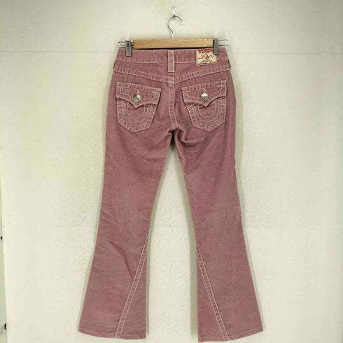 トゥルーレリジョン TRUE RELIGION JOEY BIG T コーデュロイパンツ レディース 25