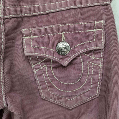 トゥルーレリジョン TRUE RELIGION JOEY BIG T コーデュロイパンツ レディース 25