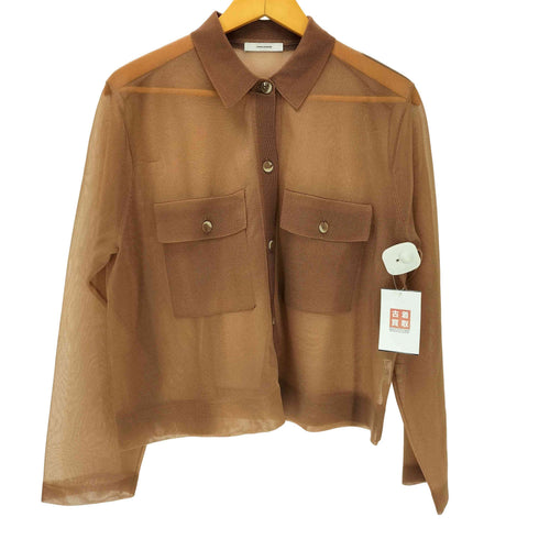 ジャーナルスタンダード JOURNAL STANDARD シアークロップドシャツ レディース