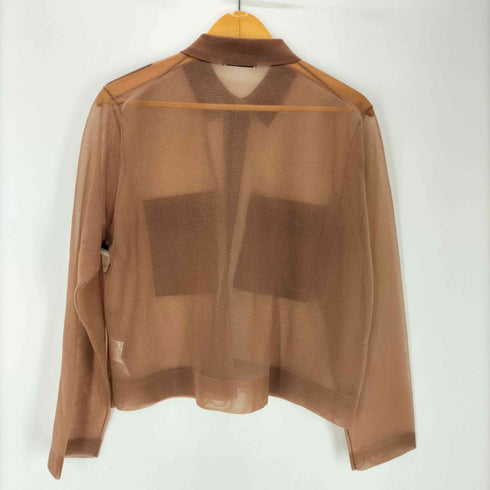 ジャーナルスタンダード JOURNAL STANDARD シアークロップドシャツ レディース