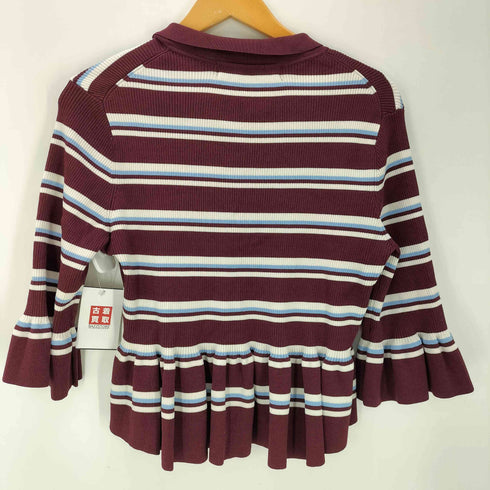 ロック rokh ボーダーリブポロセーター レディース JPN:XL