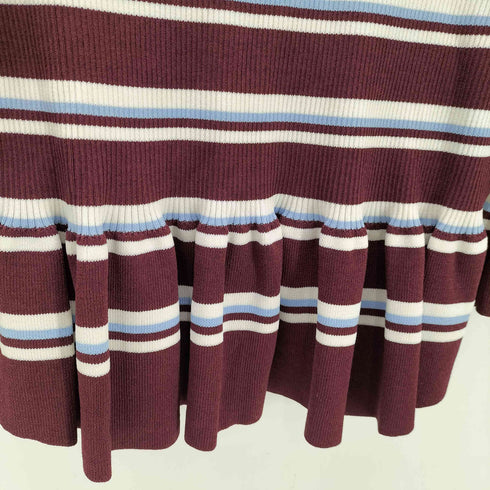 ロック rokh ボーダーリブポロセーター レディース JPN:XL