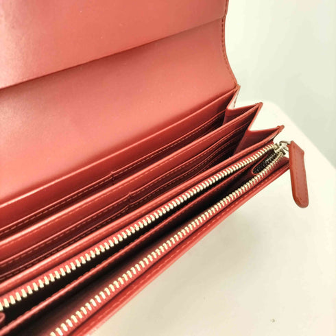 アニエスベー agnes b. ドット柄 ロングウォレット 長財布 レディース